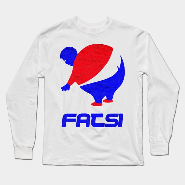 FATSI DRINK SODA Long Sleeve T-Shirt by GoatKlan